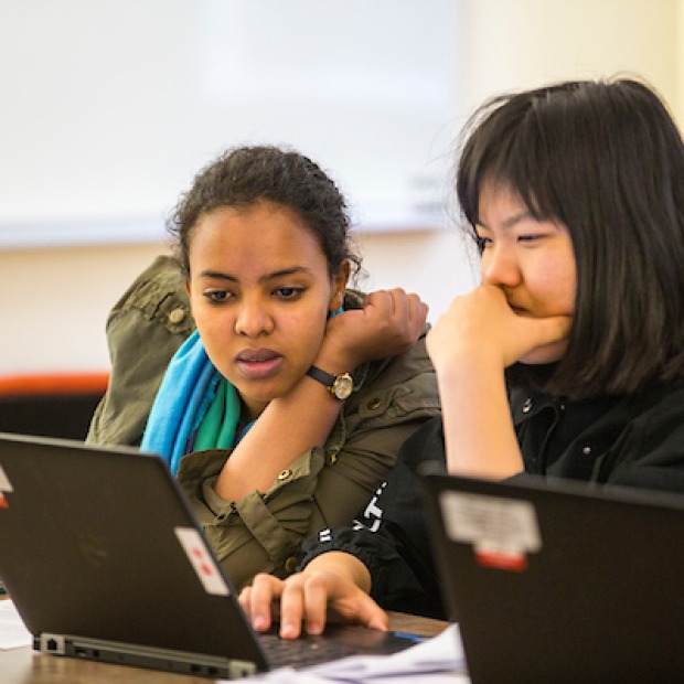 Students in psychology class