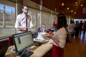 Alex Claycomb ’18 presents a project that digitally visualizes and maps the early modern Spanish Empire.