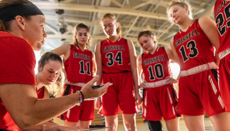 Grinnell Women's Basketball team