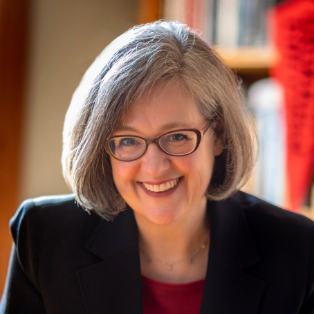 President Anne F. Harris in her office