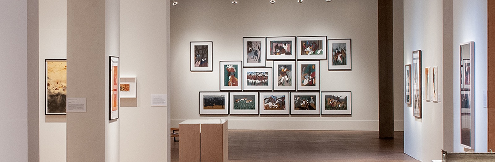 Installation view of the exhibition "And Gladly Teach"