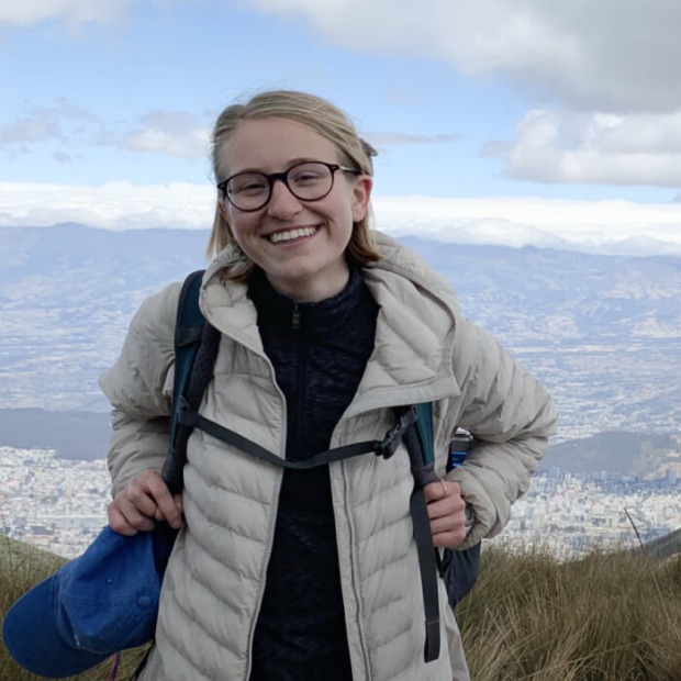 Elizabeth Collinger on mountain