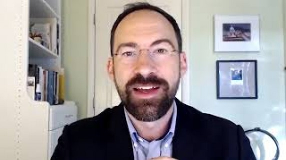 Still from YouTube video of Caleb Elfenbein