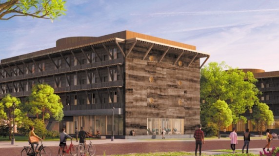 rendering of civic engagement quad