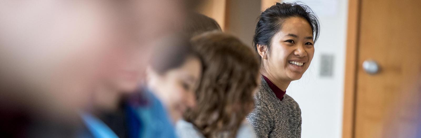 Students in classroom