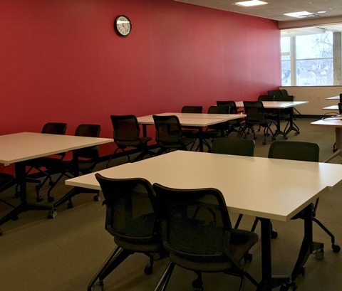 Burling Library 2nd Floor Classroom