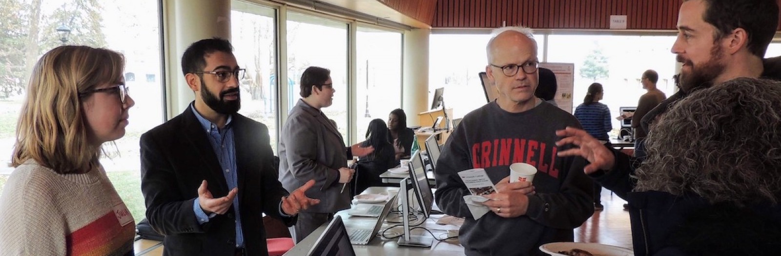 Discussion at the 2019 Teaching with Technology Fair