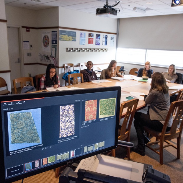Students in a classroom