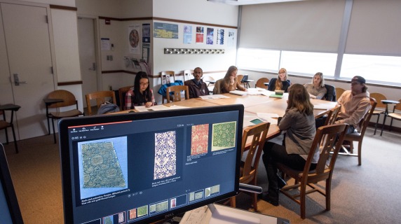Students in a classroom