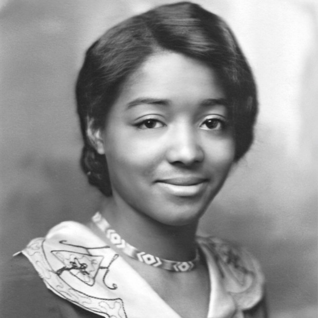 Edith Renfrow as a young woman