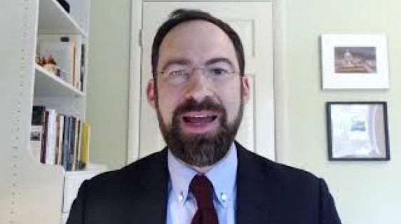 Still from YouTube video of Caleb Elfenbein