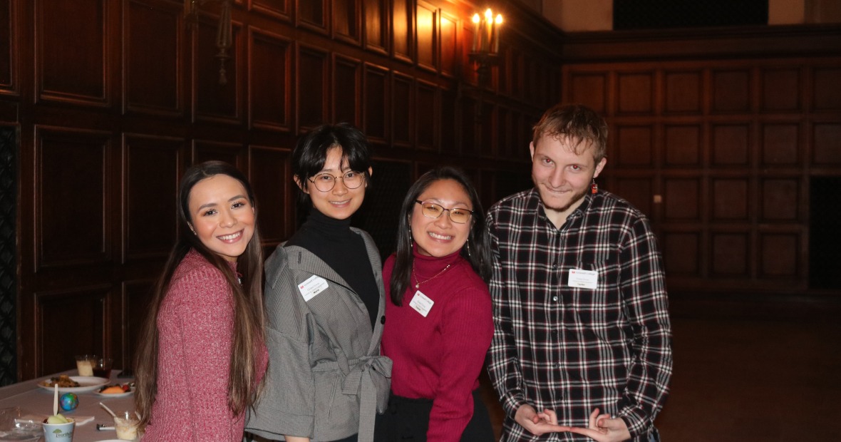Global Envoys Peer Mentors at the OCS Returnee Banquet 