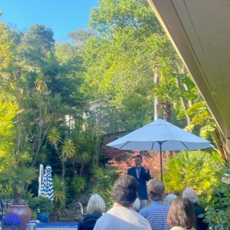 Jane Hoffman at an Adam Fritsch event