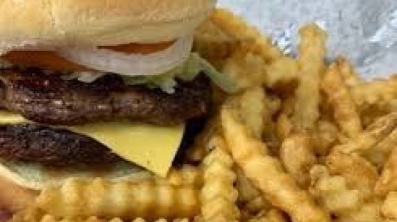 Iowa's Best Burger Cafe sandwich