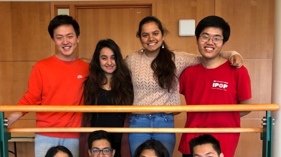 Grinnell College International Student Organization Cabinet for 2019-20