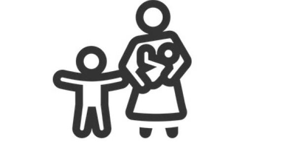 Mom, Toddler, Baby icon