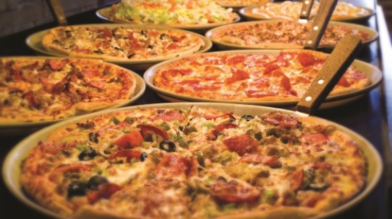 pizza buffet at Pizza Ranch