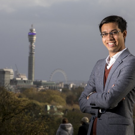 Raghav Malik in London