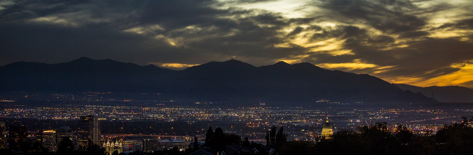 Salt Lake City skyline