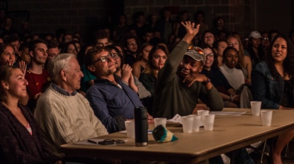 Titular Head judges and audience
