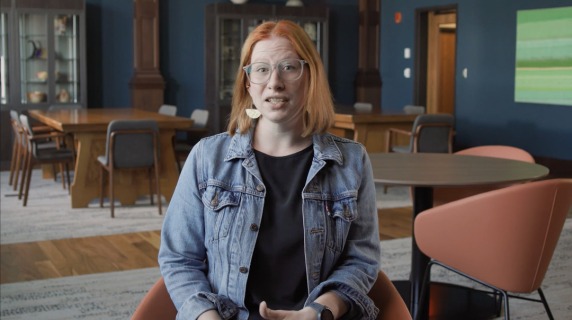 Still image of Emma O'Polka Armah ’12