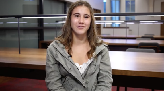 Maddie McCabe '22 (video still)