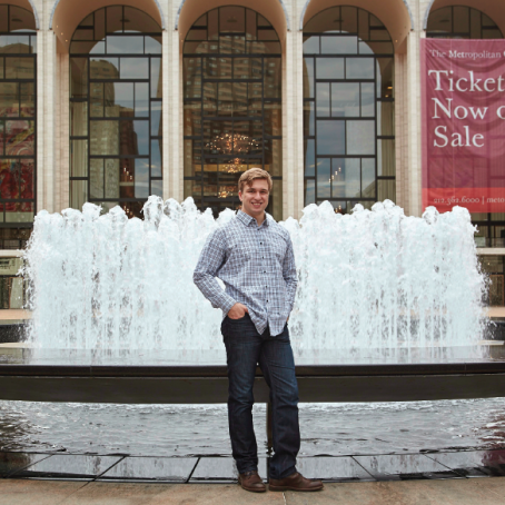 Blake Creasey ’16 in New York