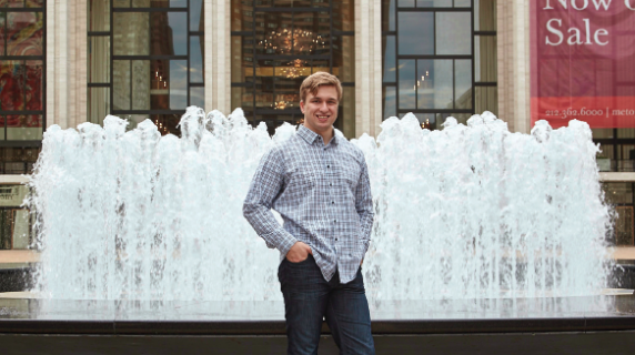 Blake Creasey ’16 in New York