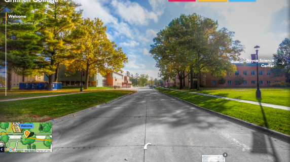 Screenshot from Virtual Tour
